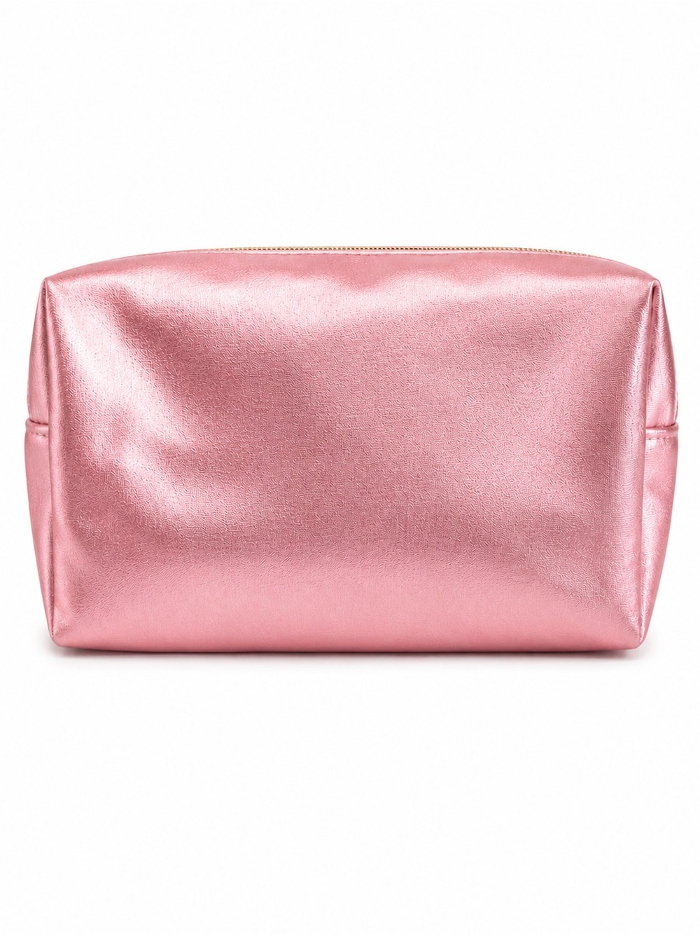 Lancôme Pink Metallic Cosmetic Pouch